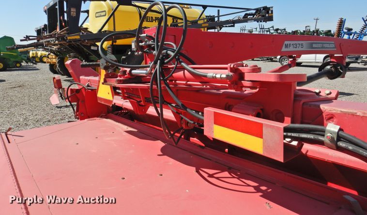 image for item DJ8353 2010 Massey-Ferguson 1375  windrower