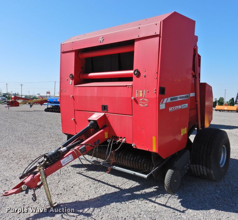 image for item DJ8356 2011 Massey-Ferguson 2856A  round baler