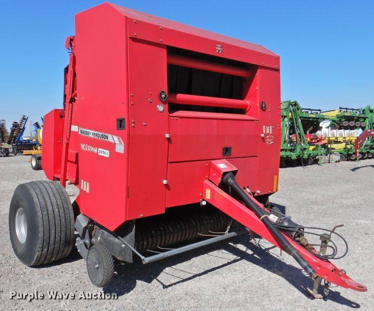 image for item DJ8356 2011 Massey-Ferguson 2856A  round baler