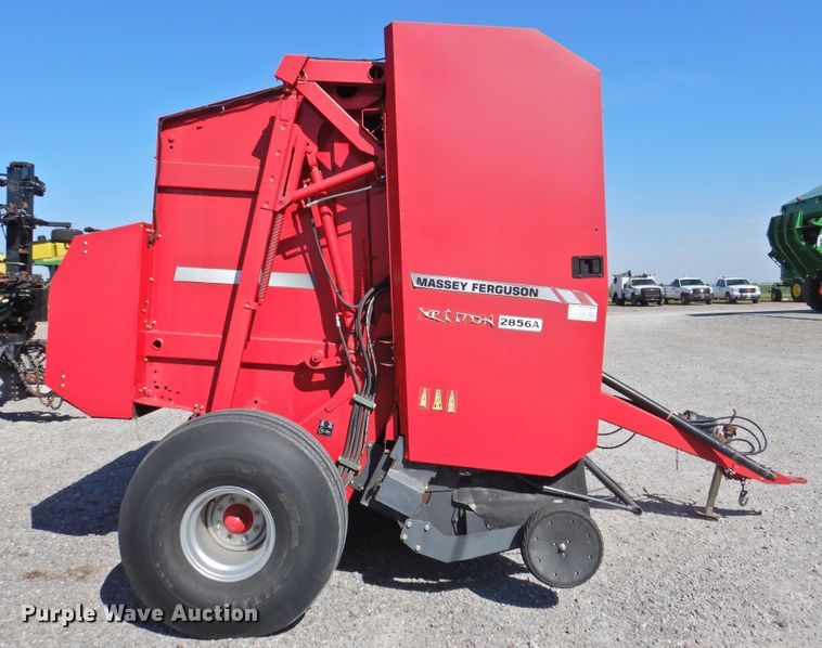 image for item DJ8356 2011 Massey-Ferguson 2856A  round baler
