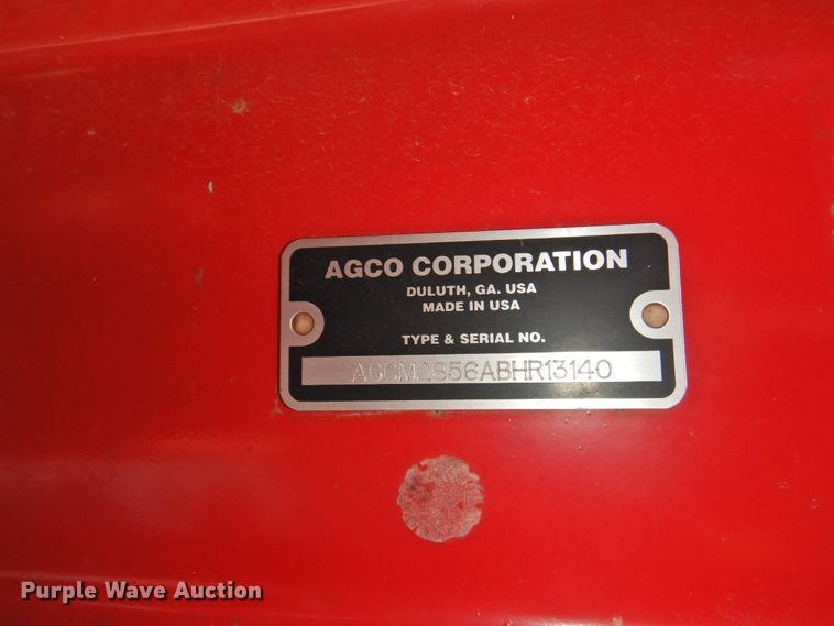 image for item DJ8356 2011 Massey-Ferguson 2856A  round baler