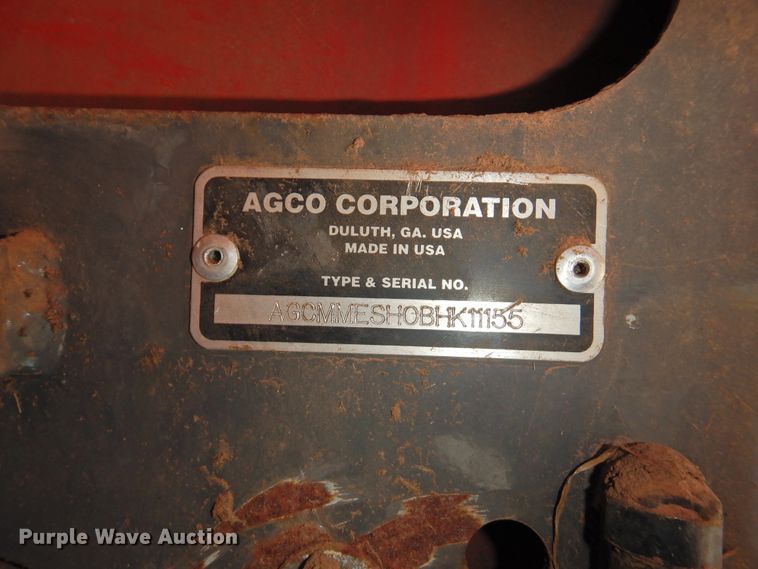 image for item DJ8356 2011 Massey-Ferguson 2856A  round baler