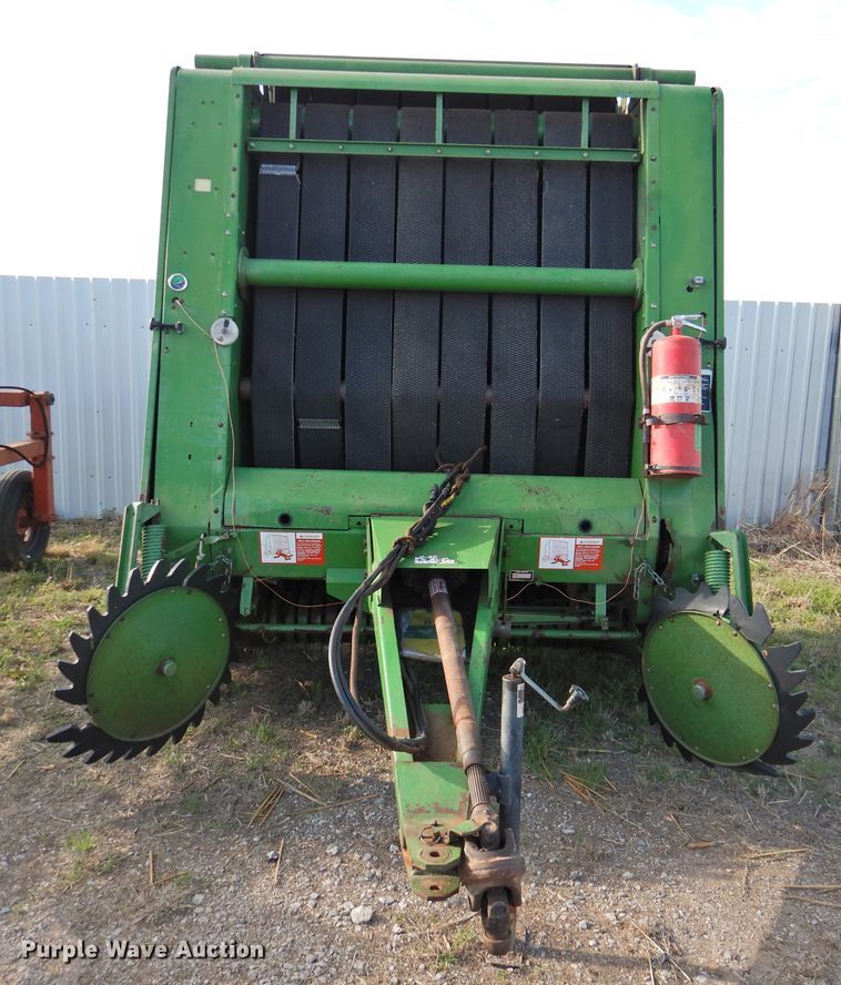 image for item DJ8360 1993 John Deere 535  round baler