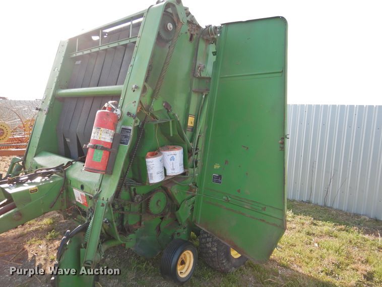 image for item DJ8360 1993 John Deere 535  round baler