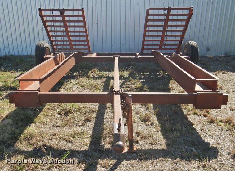 image for item DJ8363 Donahue SG2 windrower trailer