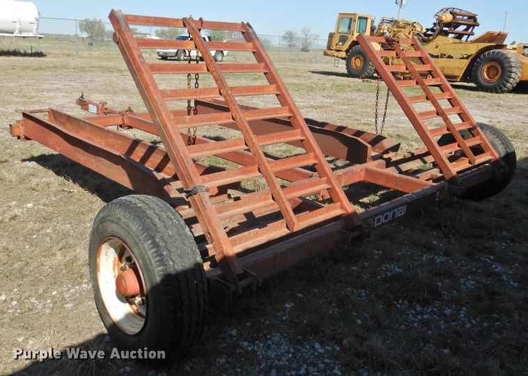 image for item DJ8363 Donahue SG2 windrower trailer