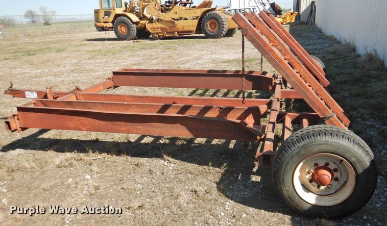 image for item DJ8363 Donahue SG2 windrower trailer