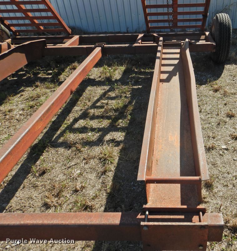 image for item DJ8363 Donahue SG2 windrower trailer