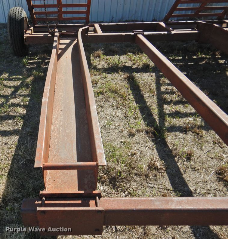 image for item DJ8363 Donahue SG2 windrower trailer