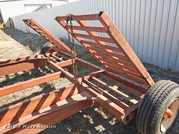 image for item DJ8363 Donahue SG2 windrower trailer