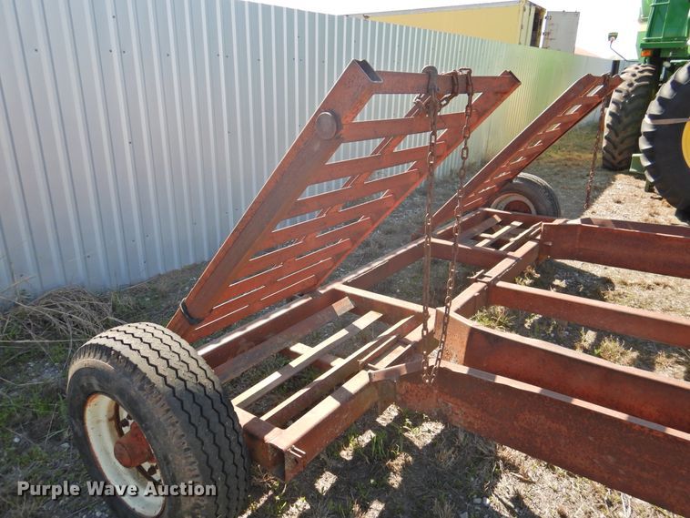 image for item DJ8363 Donahue SG2 windrower trailer