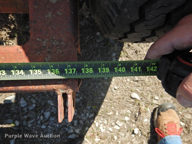 image for item DJ8363 Donahue SG2 windrower trailer