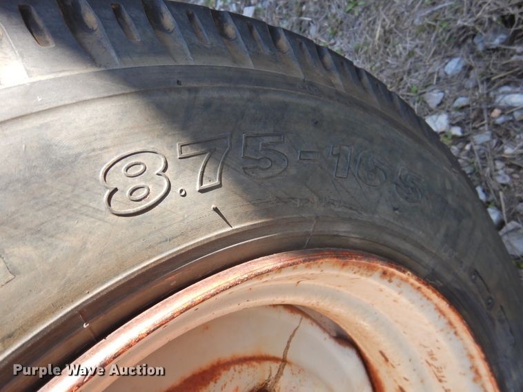 image for item DJ8363 Donahue SG2 windrower trailer