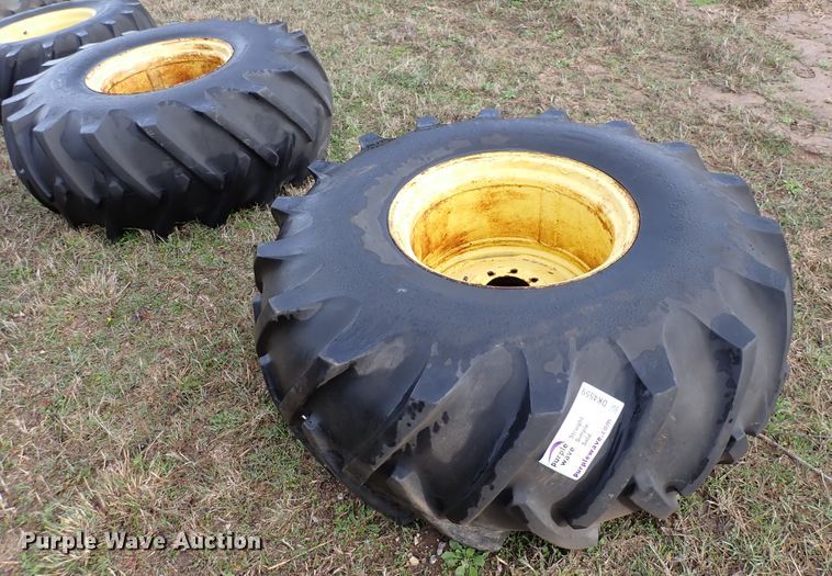 image for item DK4559 (2) Goodrich 23.1-26 tires and wheels