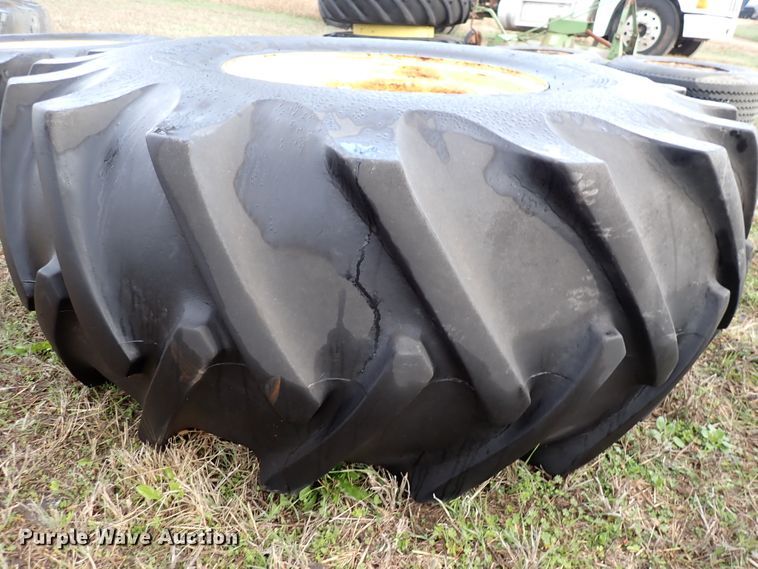 image for item DK4559 (2) Goodrich 23.1-26 tires and wheels