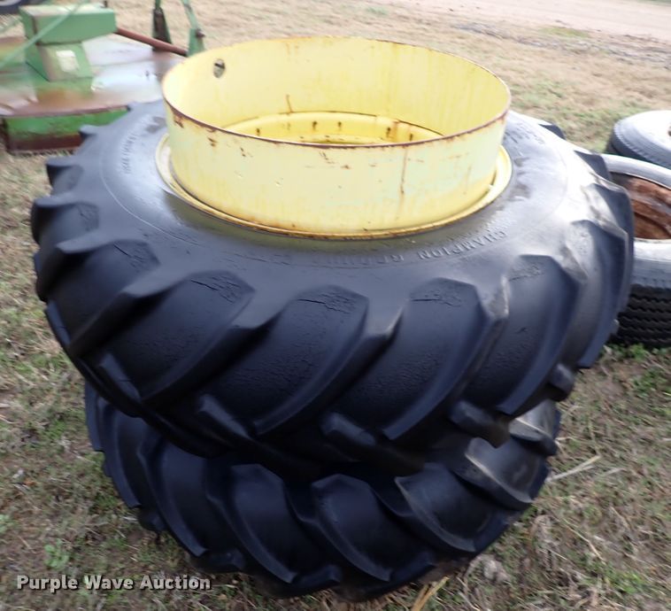 image for item DK4571 (2) Firestone 16.9-30 dual tires