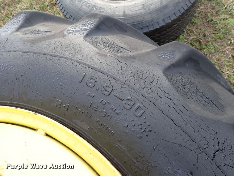 image for item DK4571 (2) Firestone 16.9-30 dual tires