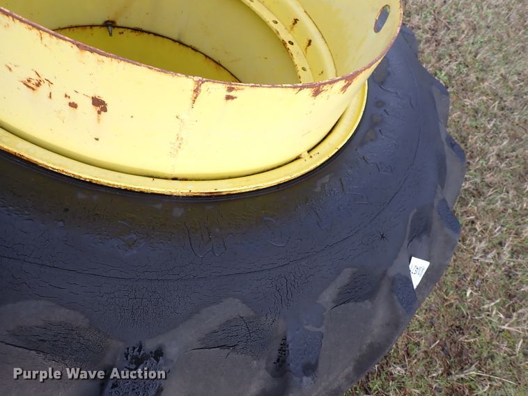 image for item DK4571 (2) Firestone 16.9-30 dual tires