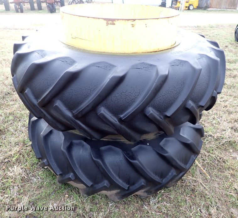 image for item DK4571 (2) Firestone 16.9-30 dual tires