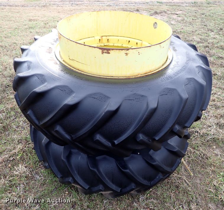 image for item DK4571 (2) Firestone 16.9-30 dual tires