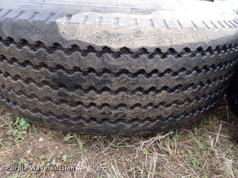 image for item DK4572 (2) 385/65R22.5 tires and wheels