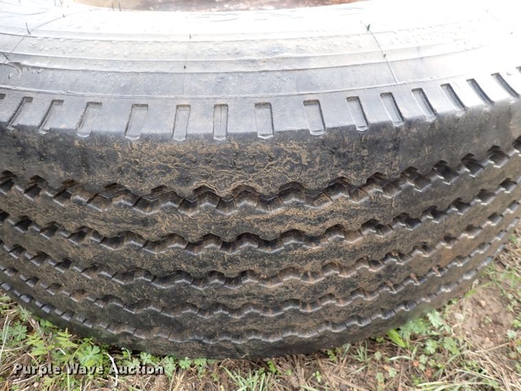 image for item DK4572 (2) 385/65R22.5 tires and wheels