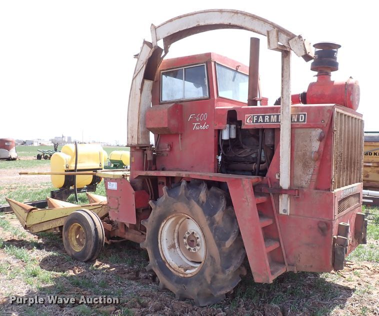 image for item DK4573 Farm Hand F600  forage harvester