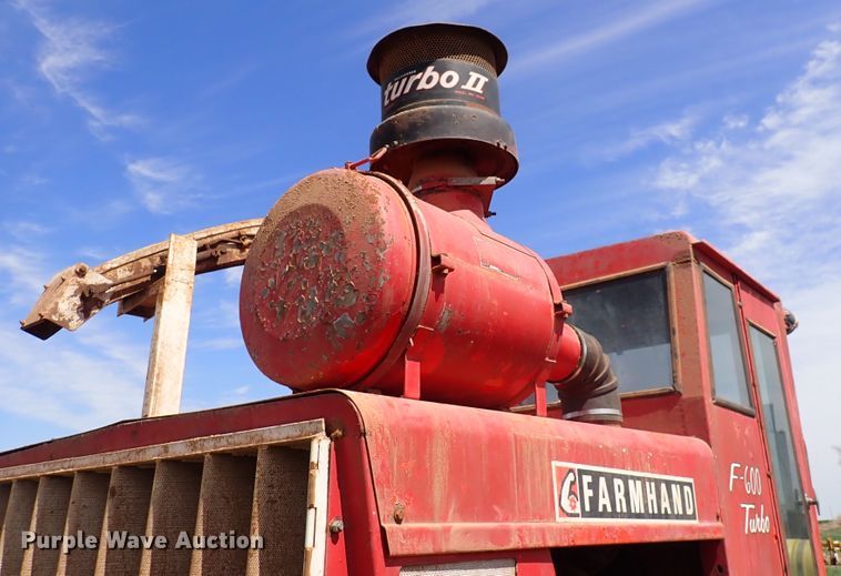 image for item DK4573 Farm Hand F600  forage harvester