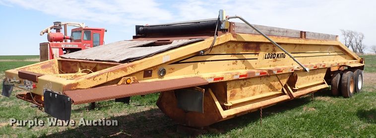 image for item DK4576 1984 Load King 2030 bottom dump trailer