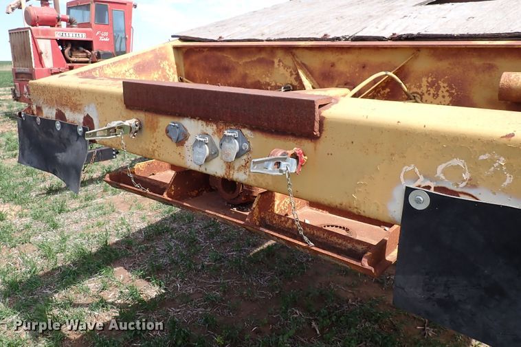 image for item DK4576 1984 Load King 2030 bottom dump trailer