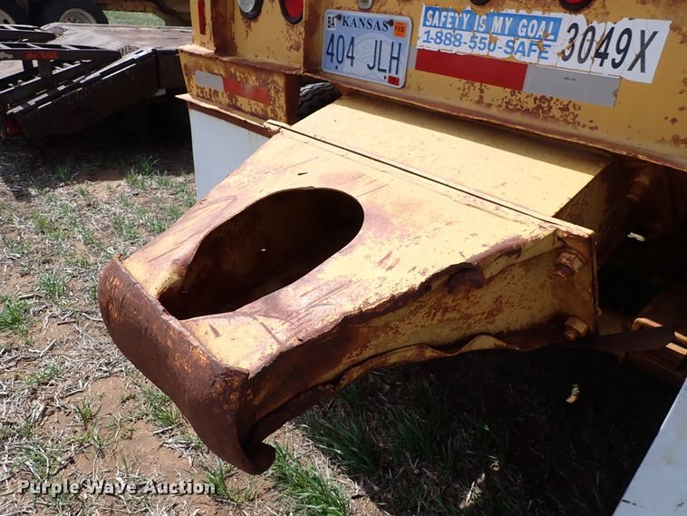 image for item DK4576 1984 Load King 2030 bottom dump trailer