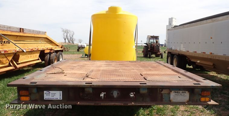 image for item DK4577 1979 Trail-Eze 5543-9000 double drop deck equipment trailer