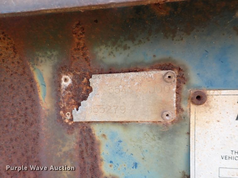 image for item DK4577 1979 Trail-Eze 5543-9000 double drop deck equipment trailer