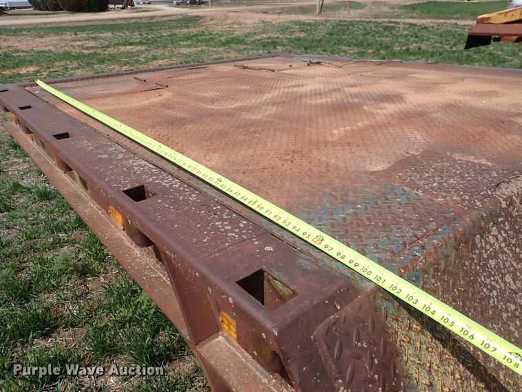 image for item DK4577 1979 Trail-Eze 5543-9000 double drop deck equipment trailer