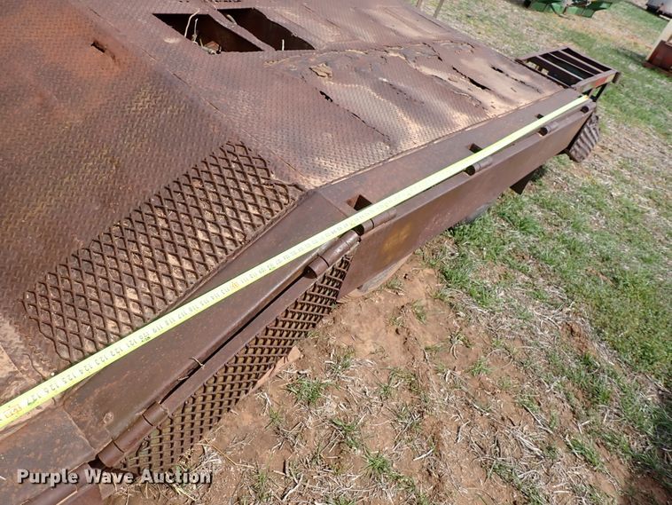 image for item DK4577 1979 Trail-Eze 5543-9000 double drop deck equipment trailer