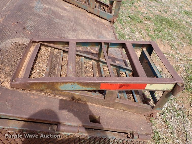 image for item DK4577 1979 Trail-Eze 5543-9000 double drop deck equipment trailer