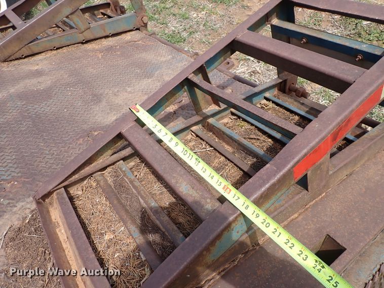 image for item DK4577 1979 Trail-Eze 5543-9000 double drop deck equipment trailer