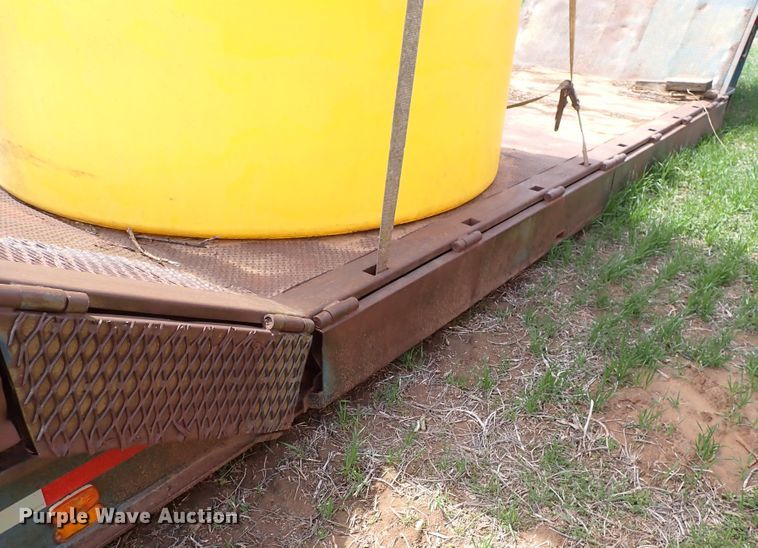 image for item DK4577 1979 Trail-Eze 5543-9000 double drop deck equipment trailer