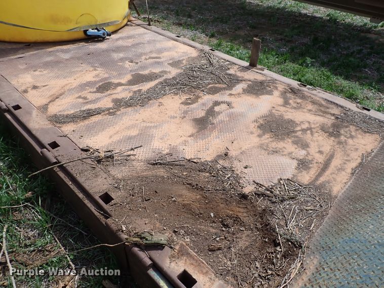 image for item DK4577 1979 Trail-Eze 5543-9000 double drop deck equipment trailer