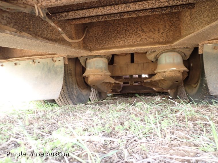 image for item DK4577 1979 Trail-Eze 5543-9000 double drop deck equipment trailer