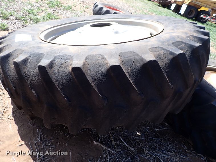 image for item DK4608 (2) 18.4-38 tires and wheels