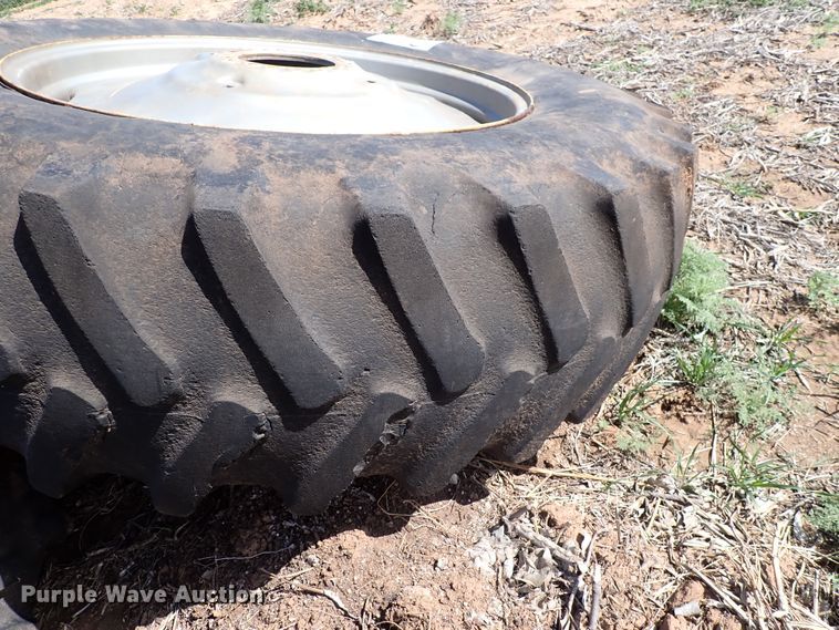 image for item DK4608 (2) 18.4-38 tires and wheels