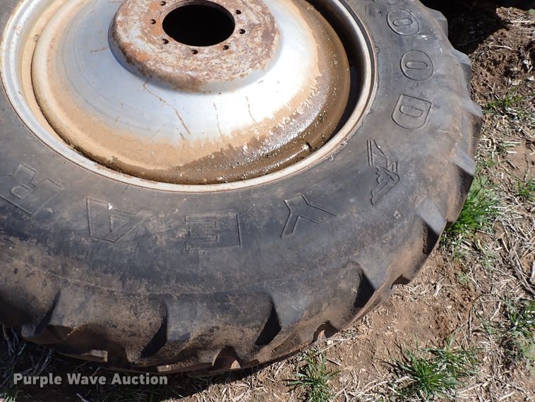 image for item DK4608 (2) 18.4-38 tires and wheels