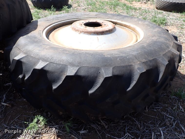 image for item DK4608 (2) 18.4-38 tires and wheels