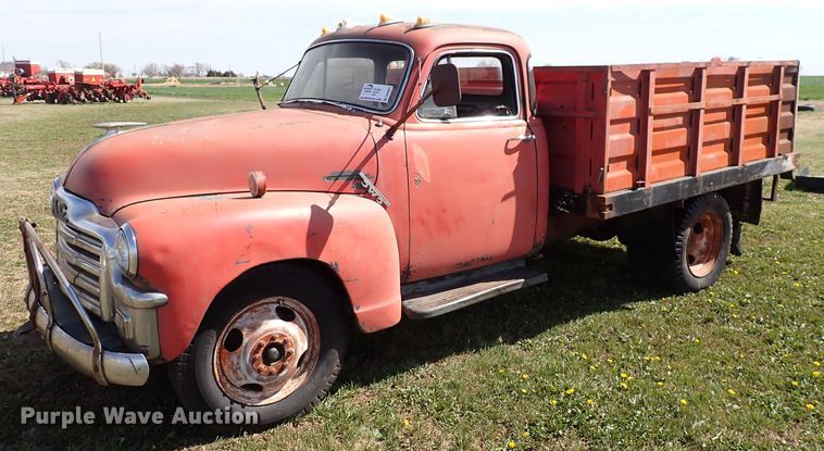 image for item DK4621 1954 GMC 250  grain truck