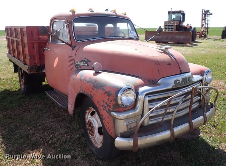 image for item DK4621 1954 GMC 250  grain truck
