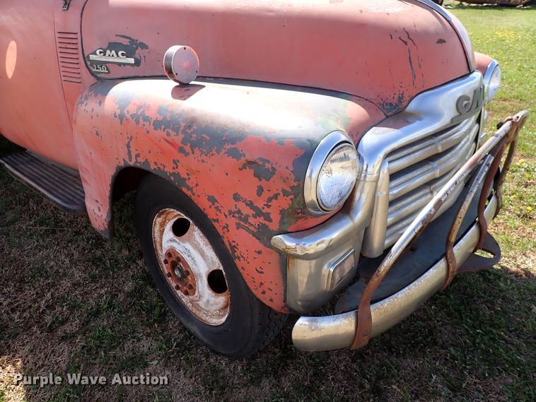 image for item DK4621 1954 GMC 250  grain truck