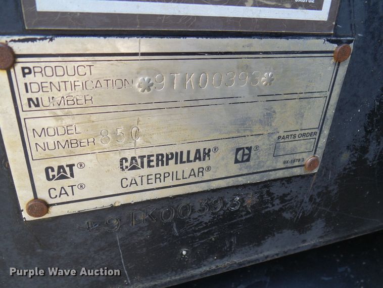 image for item DL0923 1993 Caterpillar Challenger 85C  track tractor