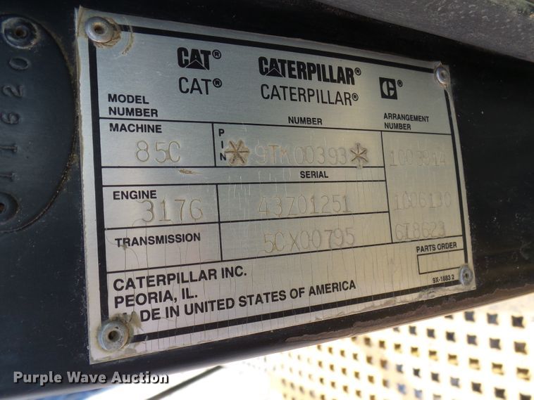 image for item DL0923 1993 Caterpillar Challenger 85C  track tractor