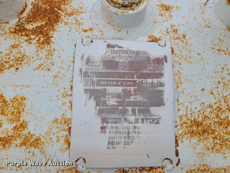 image for item DL8244 NH3 tank